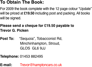 To Obtain The Book:
